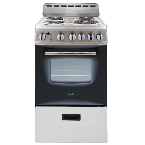 Avanti Avanti 20" Electric Range, Stainless Steel ERU200P3S - main